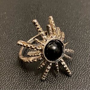 Size 7 Silver Starburst Ring NEW